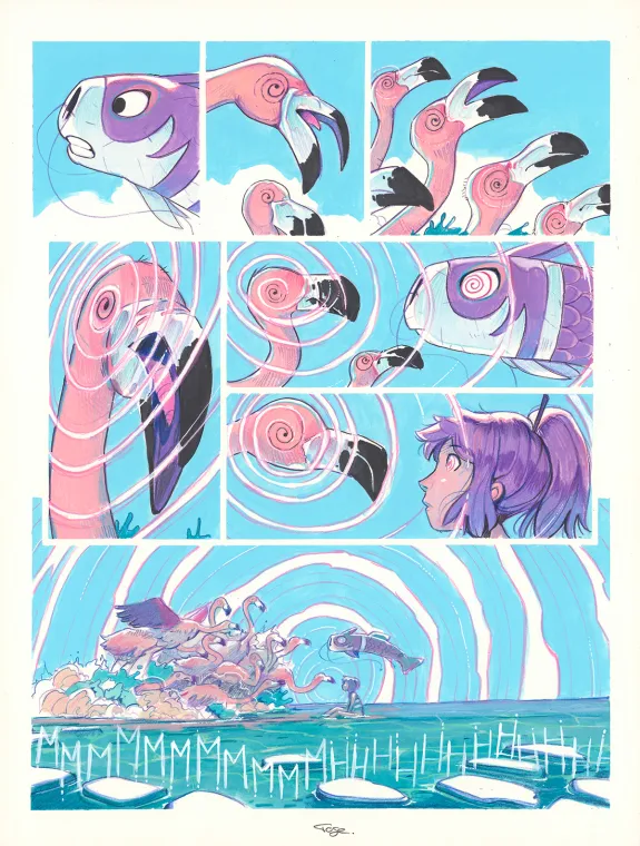 Planche couleur, Maison Croa Croa, Davide Tosello