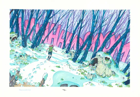 Planche couleur, Maison Croa Croa, Davide Tosello