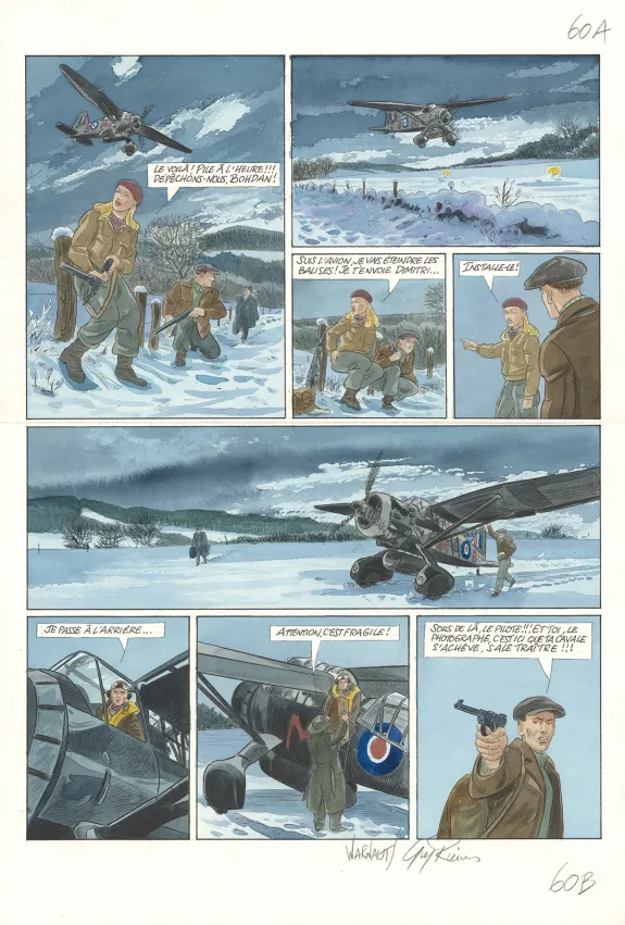 Planche couleur, Ciel d'orages, Harvest Moons (T.2),  Warnauts et Raives