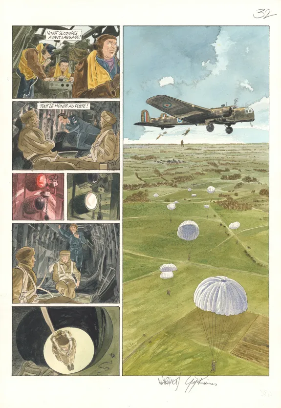 Planche couleur, Ciel d'orages, Harvest Moons (T.2),  Warnauts et Raives