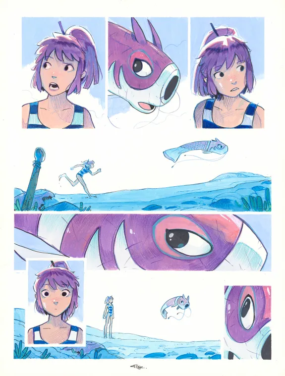 Planche couleur, Maison Croa Croa, Davide Tosello