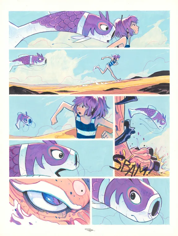 Planche couleur, Maison Croa Croa, Davide Tosello