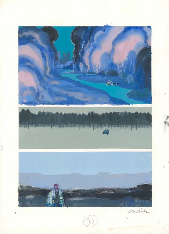 Planche couleur, Frankenstein, David Sala