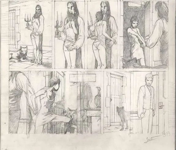 Sketch, Marie des Loups, La garde Rouge (T.1), Régis Penet