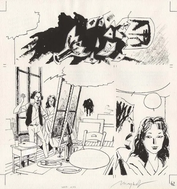 Planche noir et blanc, Anatomie du désordre, Emmanuel Moynot