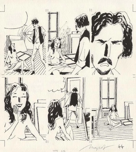 Planche noir et blanc, Anatomie du désordre, Emmanuel Moynot