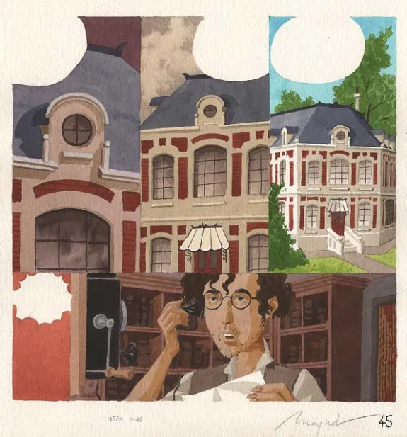 Planche couleur, Oscar & Monsieur O, Emmanuel Moynot