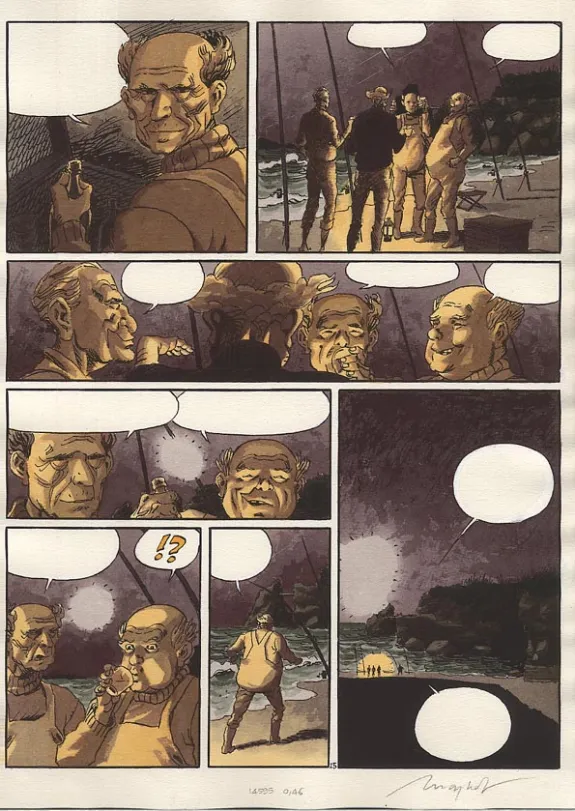 Planche couleur, Vieux fou !, Le retour du vieux fou (T.2), Emmanuel Moynot