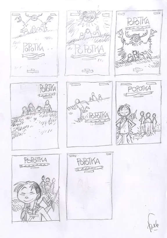 Sketch, Popotka le petit sioux, La leçon d'Iktomi (T.1), Fred Simon