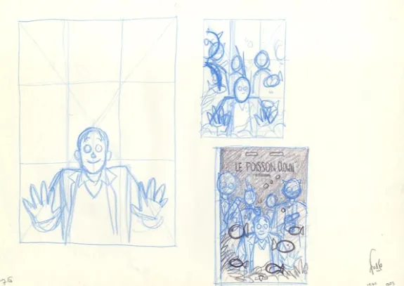 Cover project, Le Poisson-clown, Happy (T.1), Fred Simon