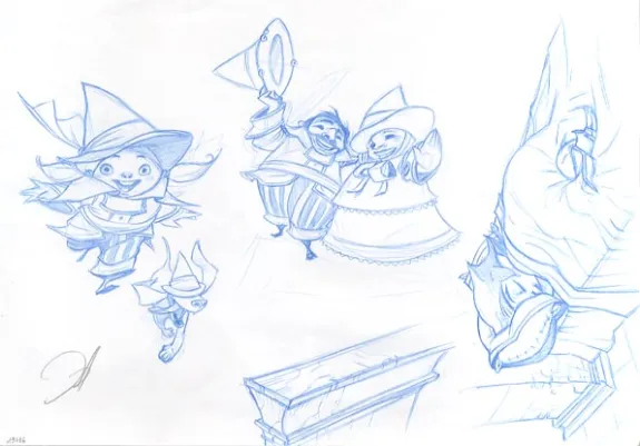 Sketch, Le Magicien d'Oz, Enrique Fernandez