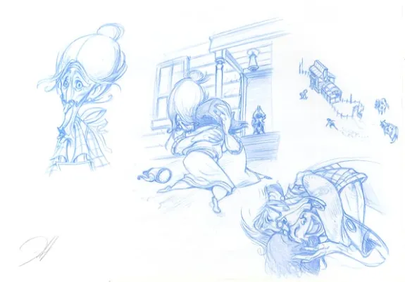 Sketch, Le Magicien d'Oz, Enrique Fernandez