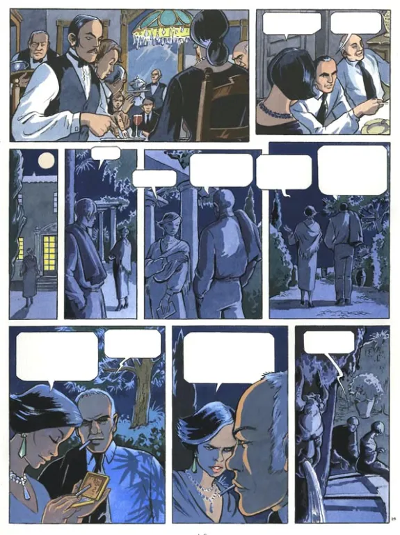 Planche couleur, Louis la Guigne, Lo zio (T.13), Jean-Paul Dethorey
