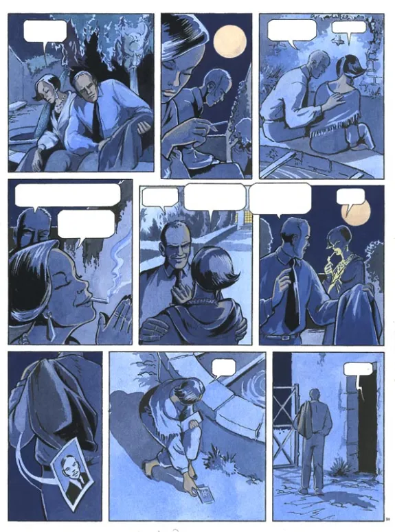 Planche couleur, Louis la Guigne, Lo zio (T.13), Jean-Paul Dethorey