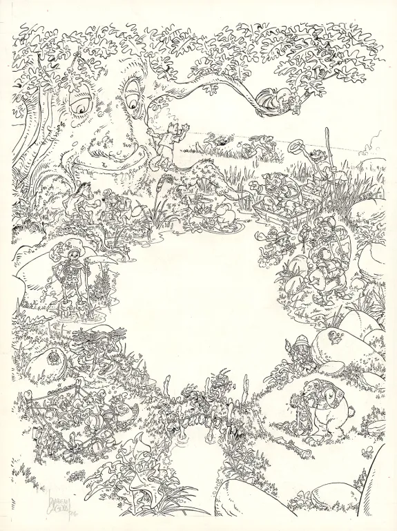 Cover, La Fontaine aux fables, Tome 2 (T.2),  Guth&Cagniat
