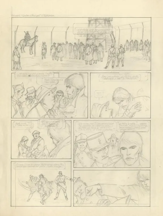 Crayonné, Louis la Guigne, Les parias (T.12), Jean-Paul Dethorey