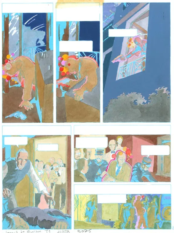 Color layout, Louis la Guigne, Louis la Guigne (T.1), Jean-Paul Dethorey