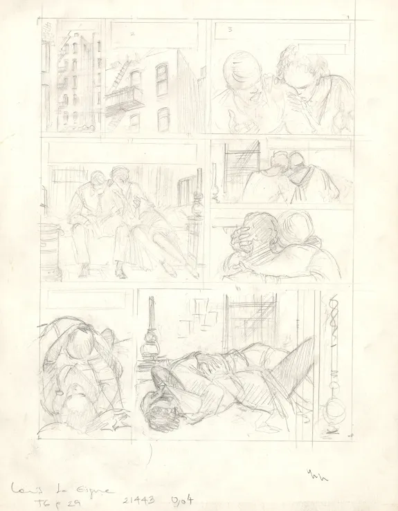 Crayonné, Louis la Guigne, Charleston (T.6), Jean-Paul Dethorey