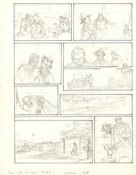 Crayonné, Louis la Guigne, Les vagabonds (T.7), Jean-Paul Dethorey