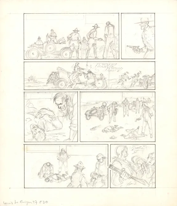Crayonné, Louis la Guigne, Les vagabonds (T.7), Jean-Paul Dethorey