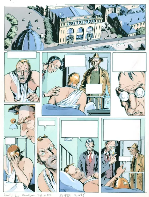 Color layout, Louis la Guigne, Fureur (T.8), Jean-Paul Dethorey