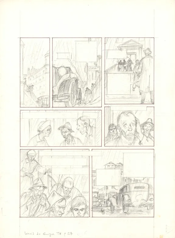 Sketch, Louis la Guigne, Fureur (T.8), Jean-Paul Dethorey