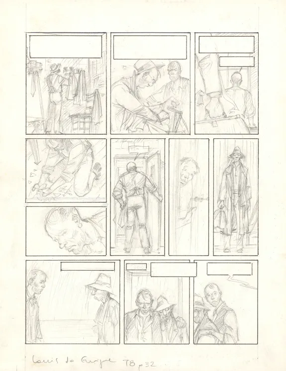 Sketch, Louis la Guigne, Fureur (T.8), Jean-Paul Dethorey