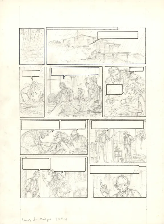 Sketch, Louis la Guigne, Fureur (T.8), Jean-Paul Dethorey
