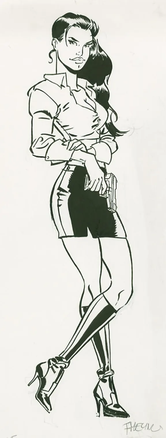 Illustration noir et blanc, Les Éternels, Félix Meynet