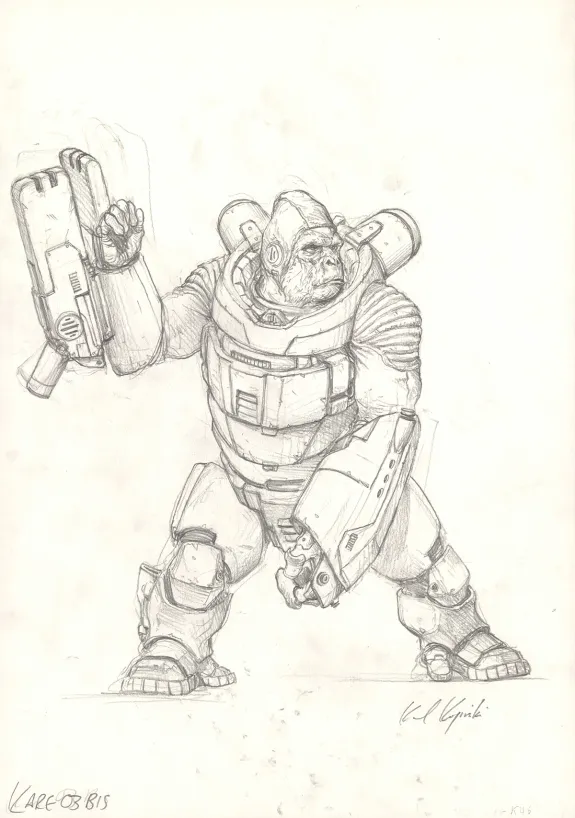 Crayonné, Game AT 43, Karl Kopinski