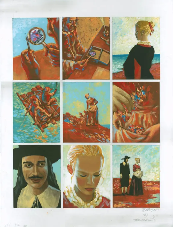 Planche couleur, Jéronimus, Deuxième partie (T.2), Jean Denis Pendanx