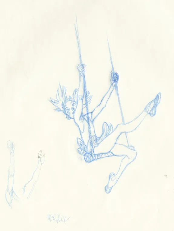 Colored illustration, Daisies - Affogato All' Amarena, Claire Wendling