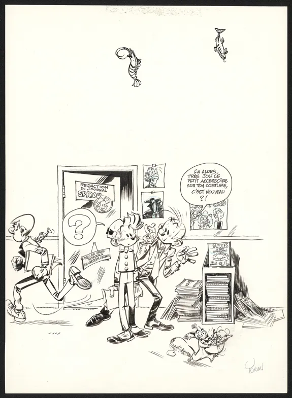 Cover, Spirou et Fantasio,  Yoann
