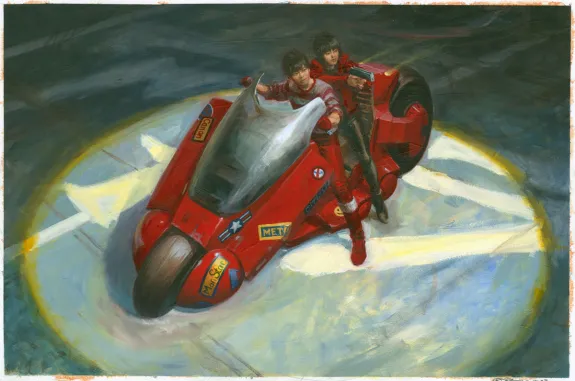Colored illustration, Paul Dainton