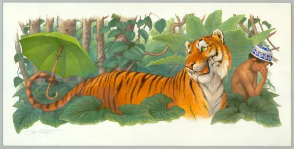 Peinture, Bedtime Stories, Scott Gustafson