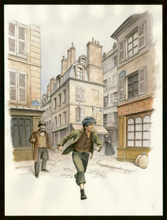 Illustration couleur, Laurent Paturaud
