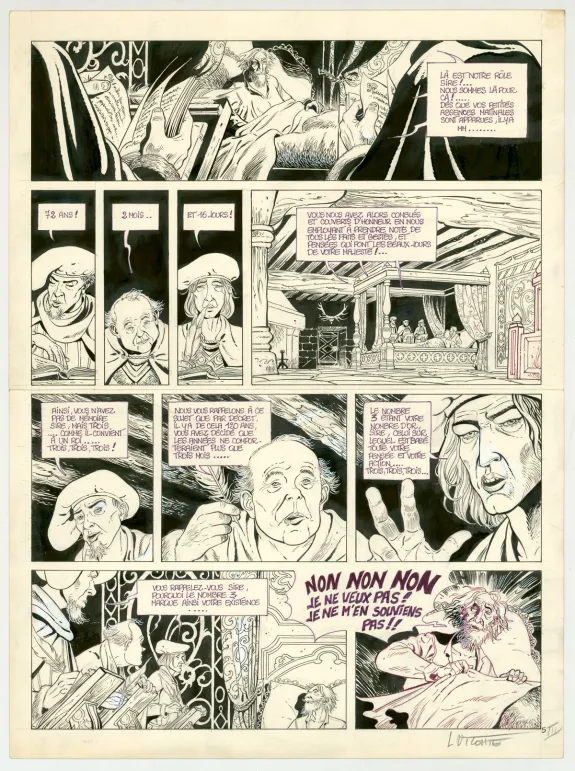 Planche noir et blanc, Balade au bout du monde, Le Bâtard (T.3), Laurent Vicomte