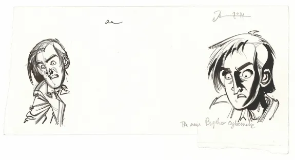 Black and white illustration, Soda, Résurrection (T.13),  Dan