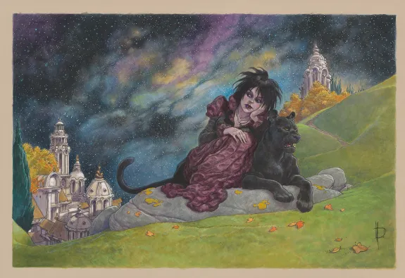 Colored illustration, Sandman, Miguelanxo Prado