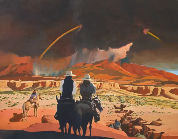 Peinture, Christian Rossi