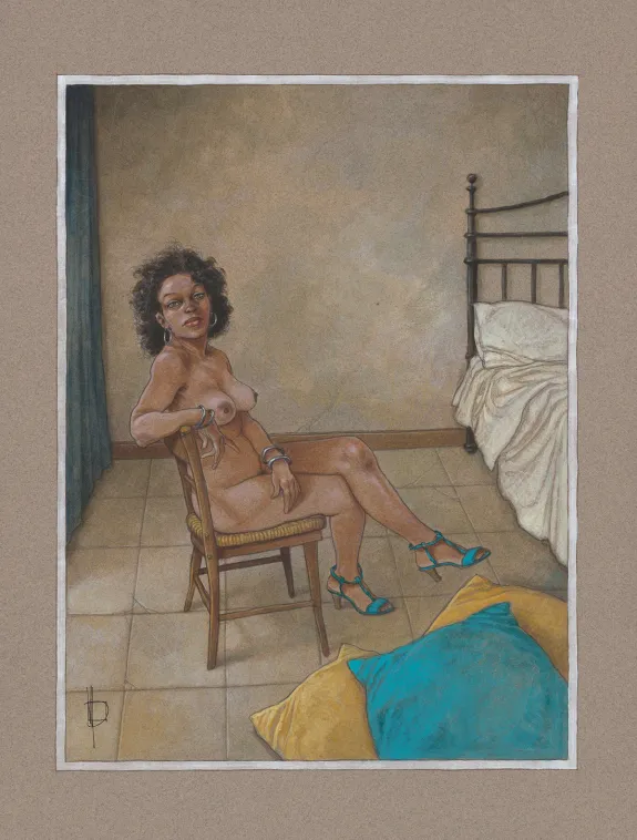 Illustration couleur, Ardalén, Miguelanxo Prado