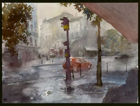 Illustration couleur, Jean-Paul Krassinsky