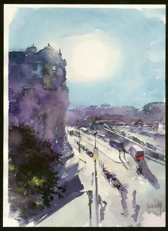 Illustration couleur, Jean-Paul Krassinsky
