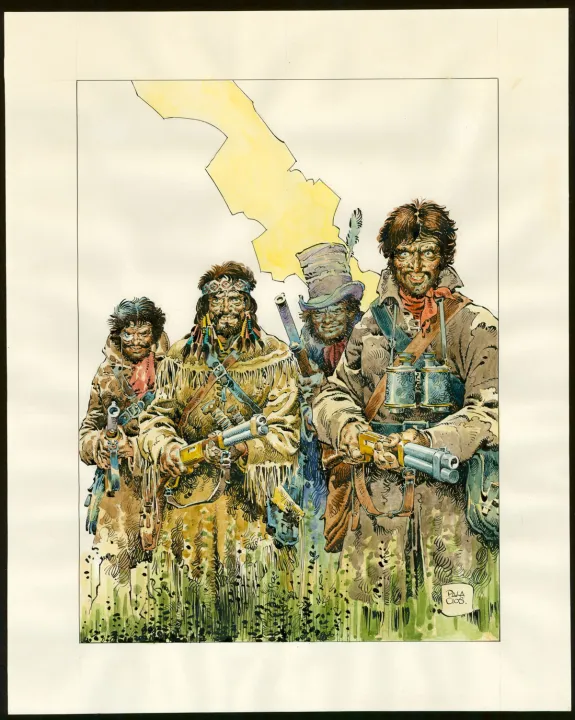 Cover, Mac Coy, Trafiquants de scalps (T.7), Antonio Hernandez Palacios