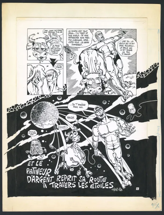 Planche noir et blanc, Rhââ Lovely, Tome 3 (T.3), Marcel Gotlib