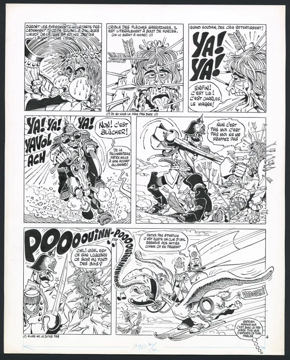 Planche noir et blanc, Rhâ-Gnagna, Tome 1 (T.1), Marcel Gotlib
