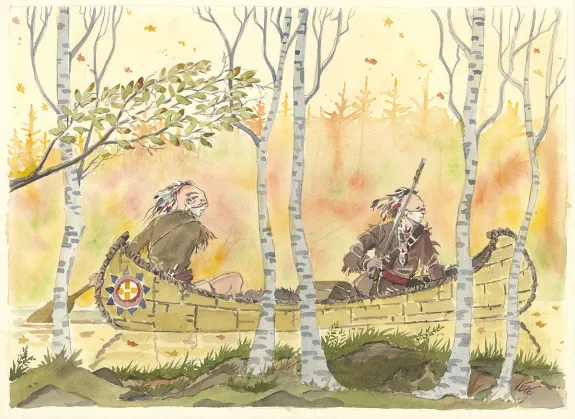 Colored illustration, Lele Vianello