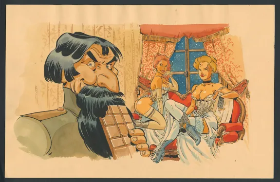 Illustration couleur, Félix Meynet