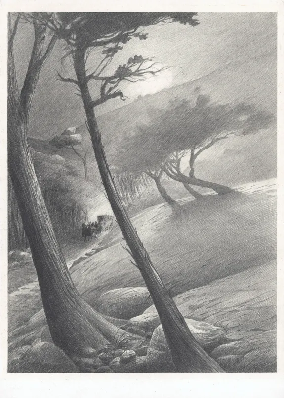 Planche noir et blanc, Galilée (T.1), Claude Renard