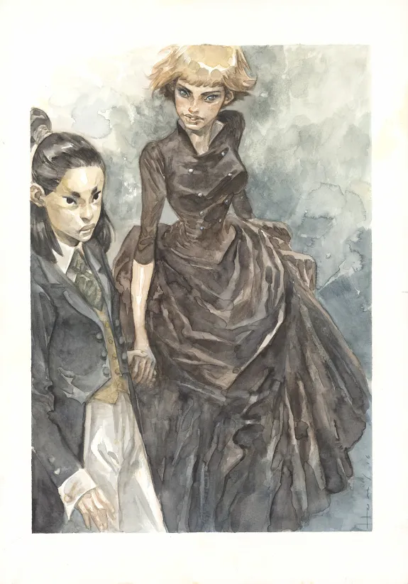Illustration couleur, Shi, Au Commencement était la colère (T.1), Josep Homs